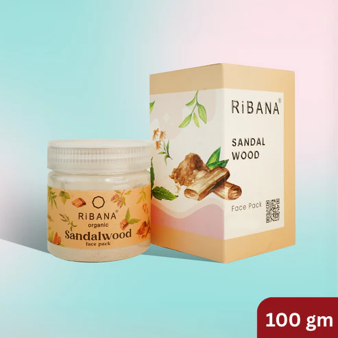 RiBANA Sandalwood Face Pack - 50gm