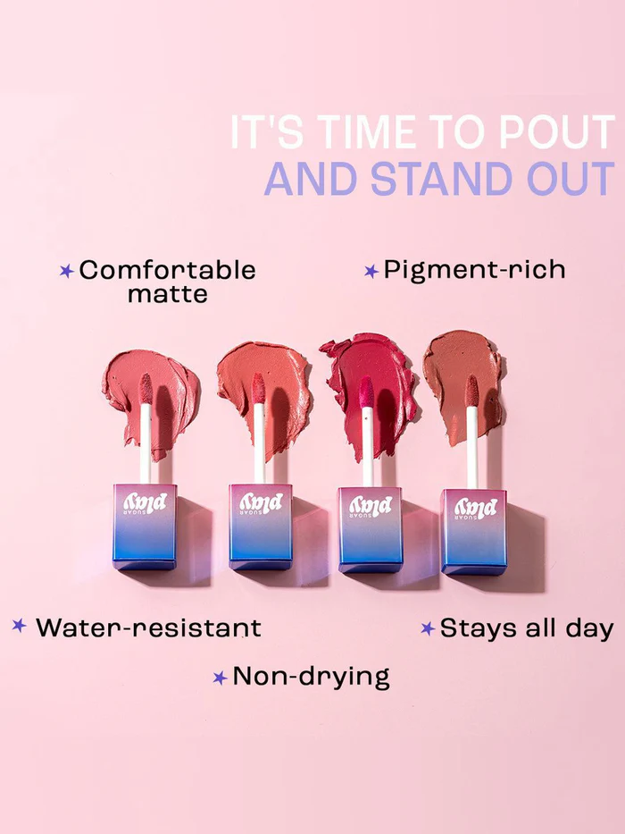 SUGAR Play Vibe Check Liquid Lipstick