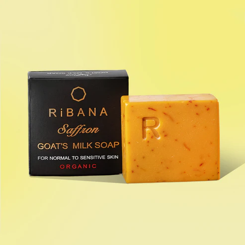 Ribana Saffron Goat's Milk Soap 50gm and 100gm