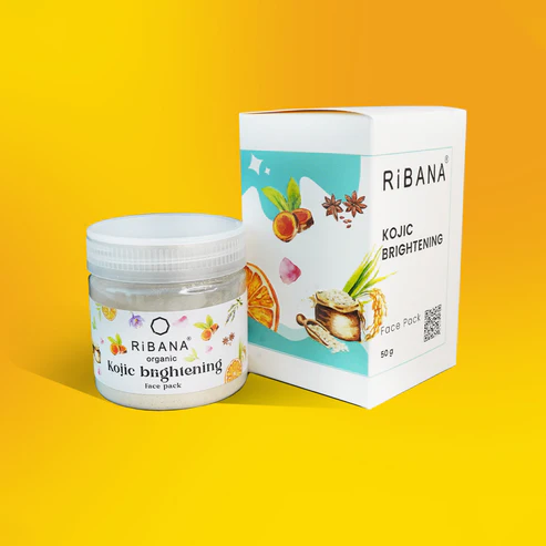 RiBANA Kojic Brightening Face Pack - 50gm
