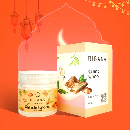 RiBANA Sandalwood Face Pack - 50gm