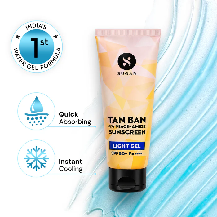 Tan Ban 4% Niacinamide Sunscreen Light Gel